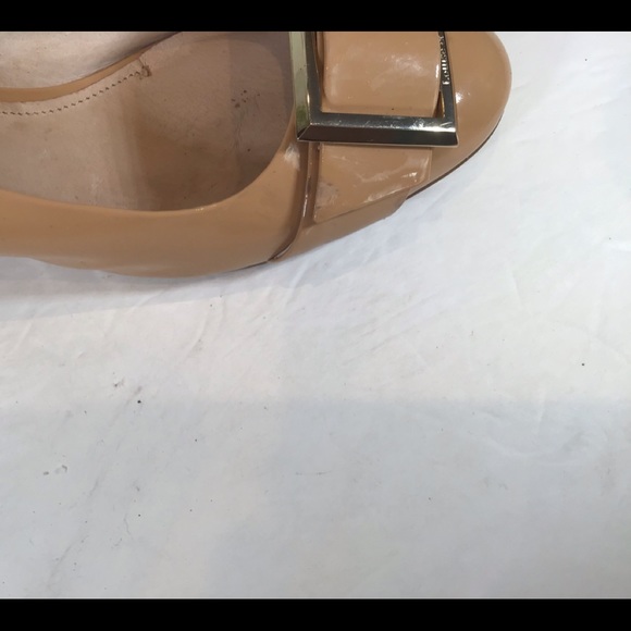 LOUISE ET CIE PATENT LEATHER BUCKLE LOAFERS SZ 10 - Picture 11 of 11